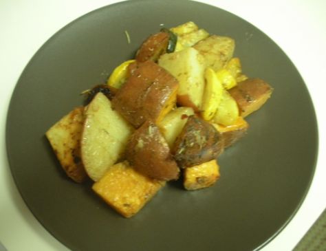 Roasted Potatoes and Vegetables