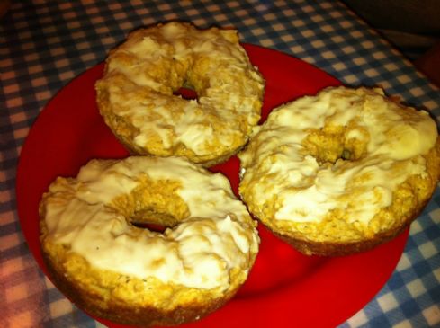 Baked Maple Donuts with Maple Glaze