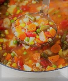 12 Veggie Vegetarian Soup