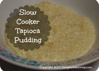 Slow Cooker Tapioca
