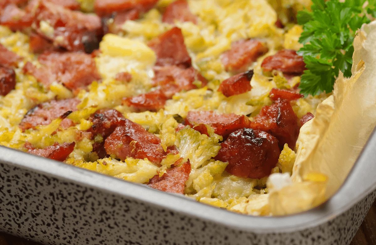 Sausage Egg Casserole (Low Carb)