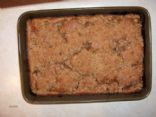 Rhubarb Streusel Coffee Cake