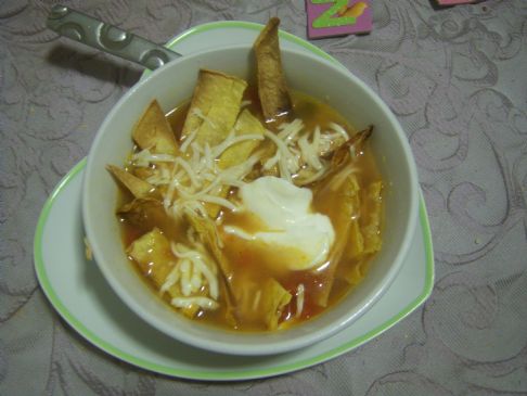 chicken enchilata soup