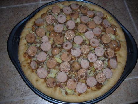 German Beer Pizza