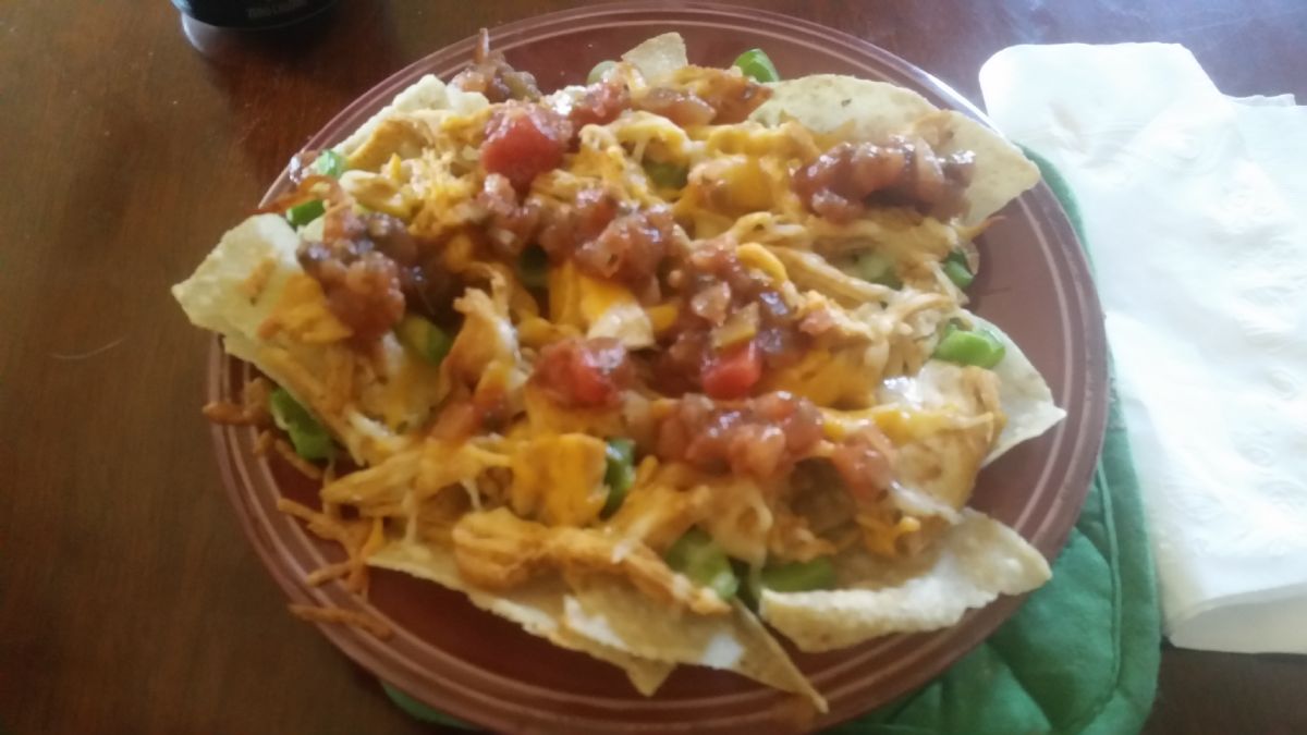 Fiesta Chicken Nachos