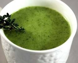 Creamy Broccoli Soup in the Raw