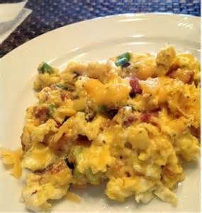 Egg Vegetable Sausage Scramble