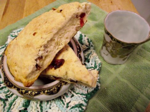 Al?s orange cranberry scones