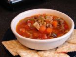 Hamburger Vegetable Barley Soup