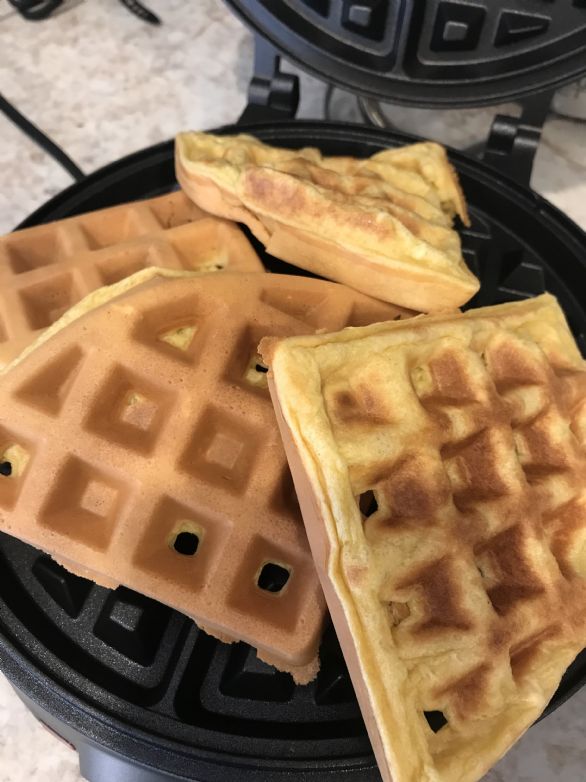 Puff Waffles for One - High Protein by Tamera