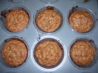 Becky's Oatmeal Strawberry Protein Muffin