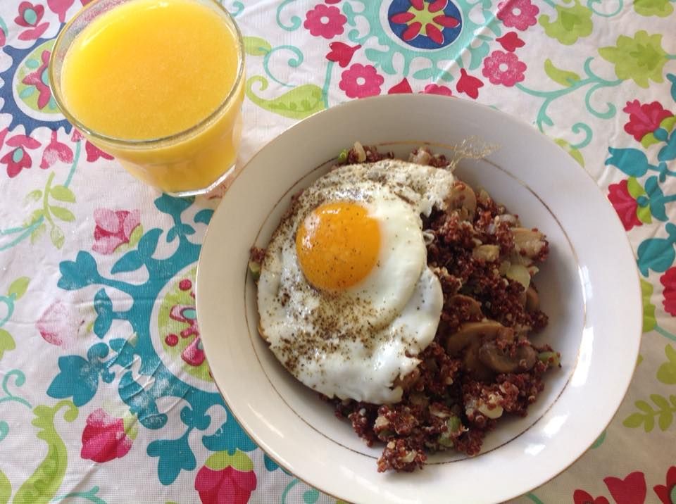 Quinoa Veggie Breakfast Bowl