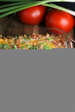 Layered Mexican Barley Casserole