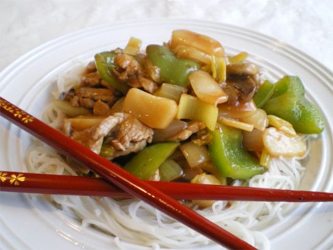 Sweet and sour stir fry