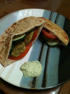 Fast and Easy Baked Falafel
