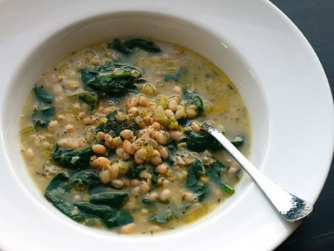 White Bean and Spinach Soup