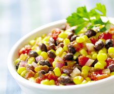 Bean, Corn and Avocado Salad
