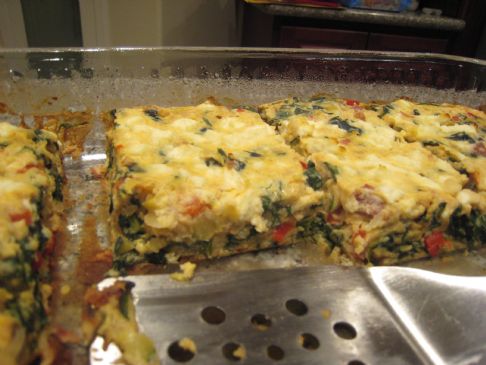 Veggie Loaded Quiche