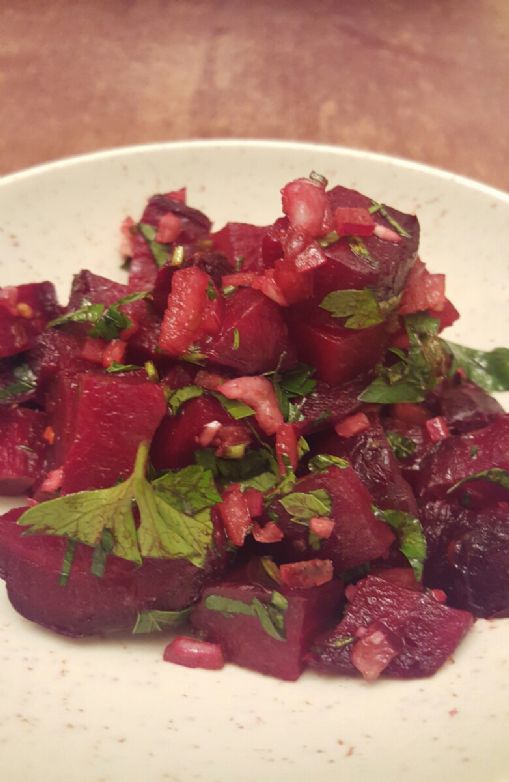 Mediterranean Roasted Beet Salad