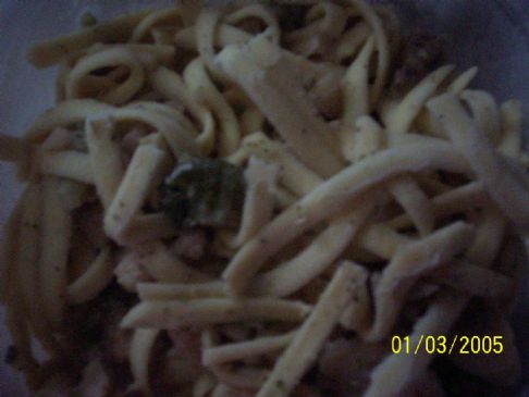 Sherry's Chicken/Broccoli Pasta Alfredo