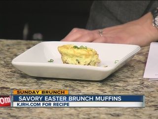 Savory Easter Brunch Muffins