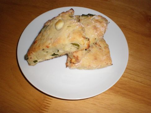 Feta N Spinach Scone