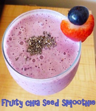 Fruity Chia Seed Smoothie
