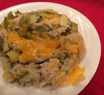Chicken and Rice Salsa Verde