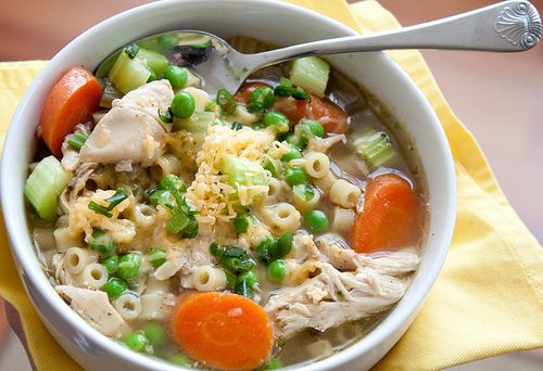 Healthy Homemade Chicken Noodle Soup