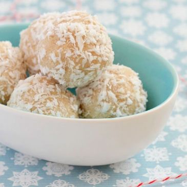 Coconut Nut Balls - No Bake, Glutten Free, Vegan