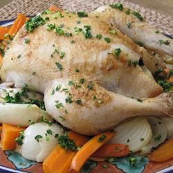 Oven Baked Slow Cooker Chicken