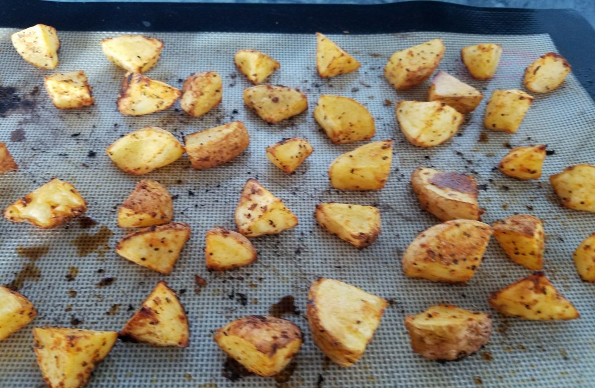 Roasted potatoes - no oil