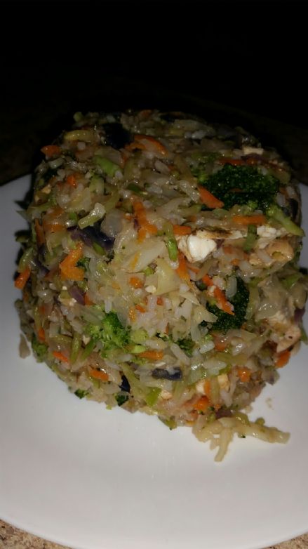 Brandy's Chicken and Veggie Fried Rice