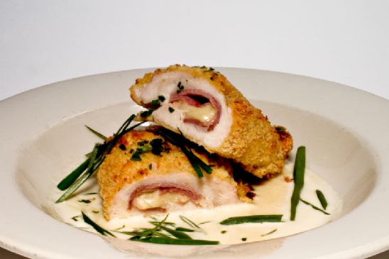 Chicken Cordon Bleu Alfredo