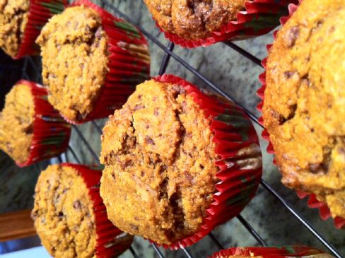 Liz's Pumpkin Muffins with Chocolate Chips/Chunks