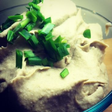 White Bean Shiitake Hummus