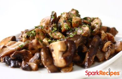 Sauteed Garlicky Mushrooms