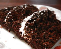 Low-calorie Brownie-like Cake
