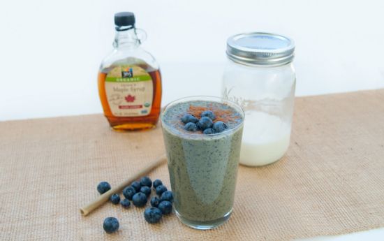 Maple Blueberry Smoothie