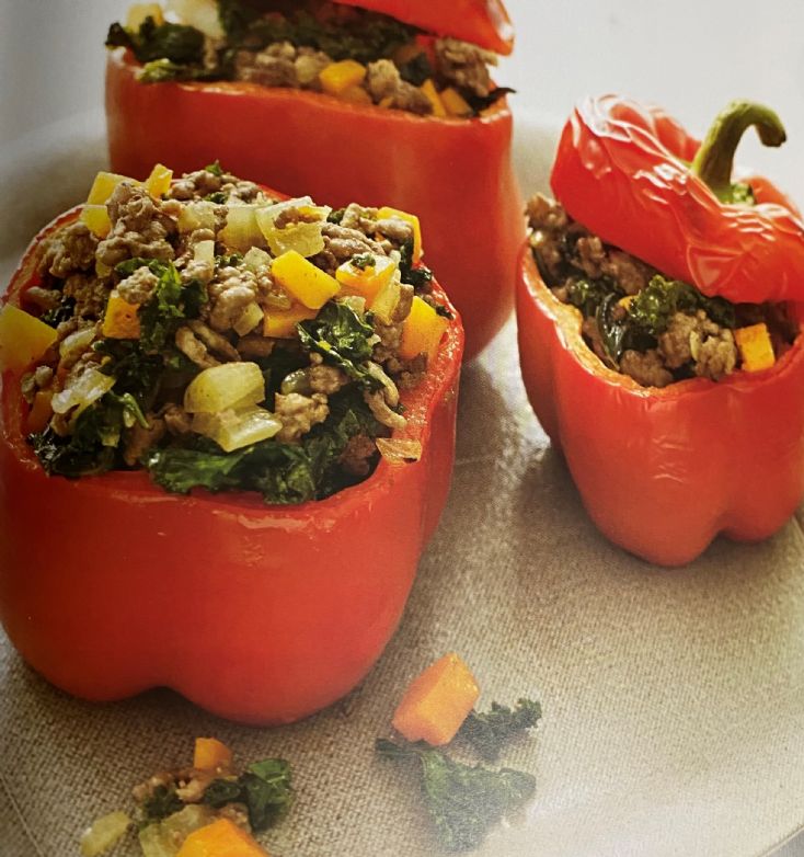 Whole30 Stuffed Peppers