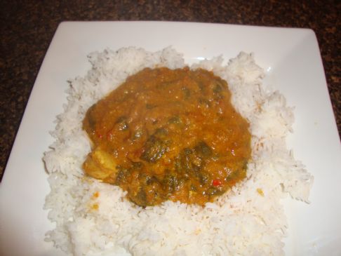 Chicken and Spinach Curry