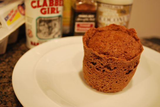 One Minute Flax Muffin