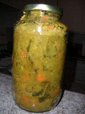 Green and Orange Soup