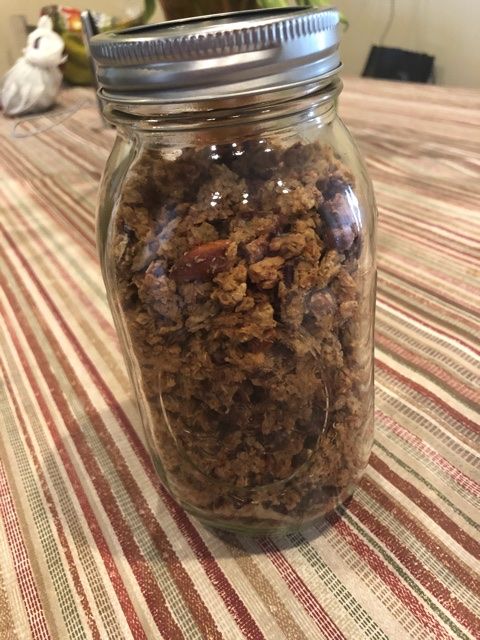 Low Carb/Sugar Granola