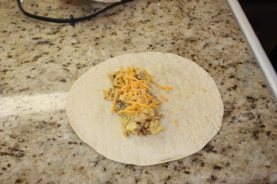 Freezable Breakfast Burritos