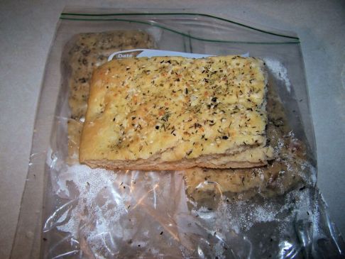 Vegan Herb Crusted Focaccia