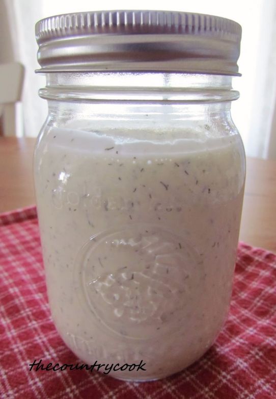 Homemade Ranch Dressing