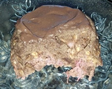 Breakfast Brownie Muffin - Microwave