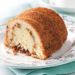 reduced fat low carb sour cream coffee cake