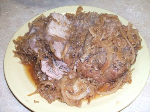 Sauerkraut Pork Roast